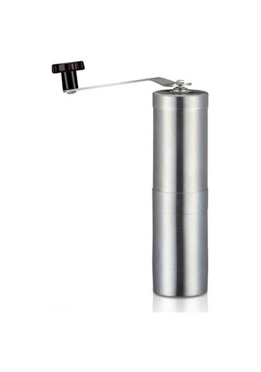 Createtech El İle Kullanımı Kolay Taşınabilir Kahve Değirmeni - Paslanmaz Çelik Konik, 40g, Ayarlanabilir, Fransız Pres & Türk Kahvesi Diğer