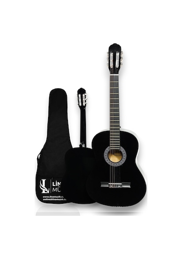Cg-3902bk Klasik Gitar 4/4 Yetişkin Boy Sap Ayarlı Full Set Siyah