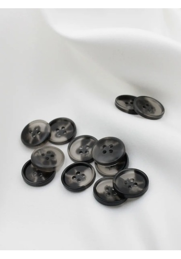 The New Button 15 Mm Dekoratif Kahverengi Düğmeler 12 Adet 335625324