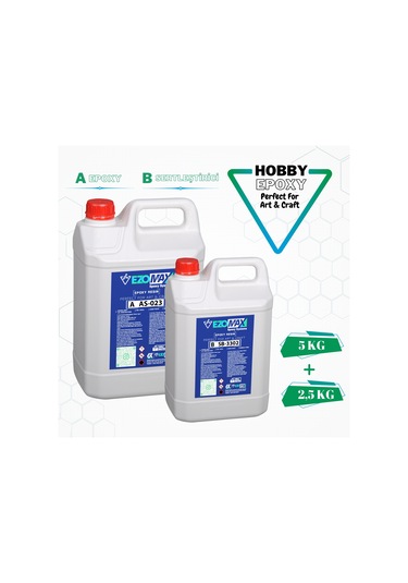 Ultra Şeffaf Hobi Epoksi 7.5 KG
