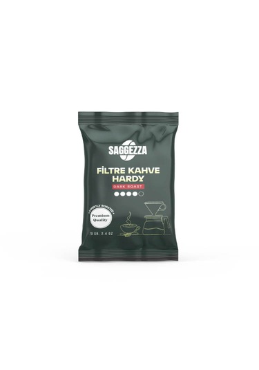 Saggezza Filtre Kahve Öğütülmüş Hardy 70 Gr Filtre