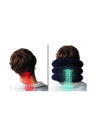 Akıllı Ayarlı Traksiyon Diski Baş Boyun Ağrısı Giderme Yastığı