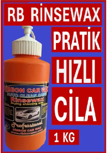 Rb Rinsewax Hızlı Cila - Yağmur Su Kaydırıcı 1 Kg