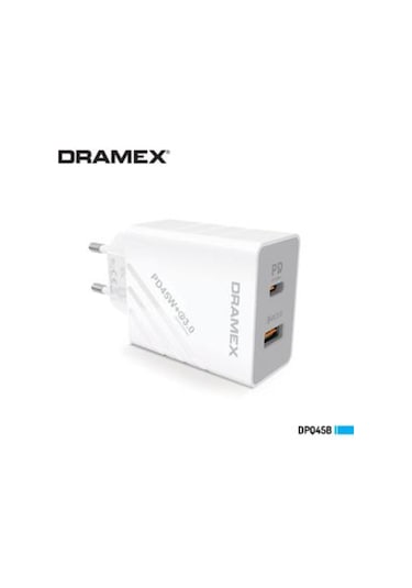 Dramex Redmi K60 Ultra Şarj Baslık Uyumlu Dpq45b 45w Type-c Lu Ev Tipi Şarj Baslık