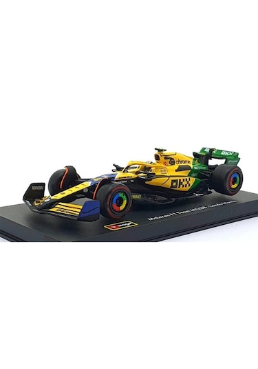 1:43 Burago 2024 Mclaren Mcl38 Team Mclaren 4 - Lando Norrıs - Monaco Gp