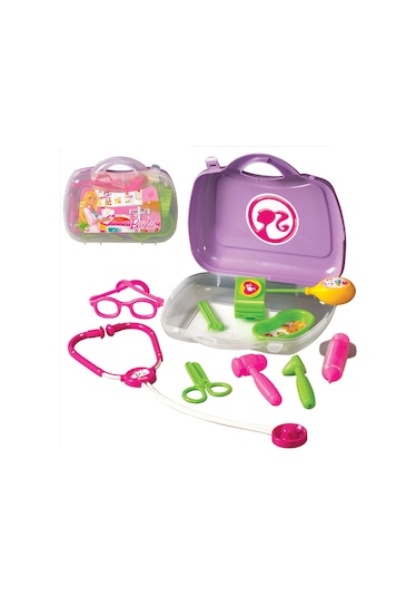 Fen Toys Barbie Doktor Çantası Mor