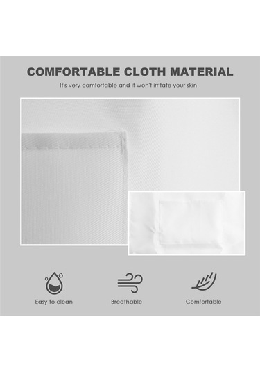 Ulzyvf Yaş Ve Seti Şef Şapkası Parça Önlük İçin Çocuklar Cepli Beyaz Beyaz Arası 2-6 12 Tw Beyaz