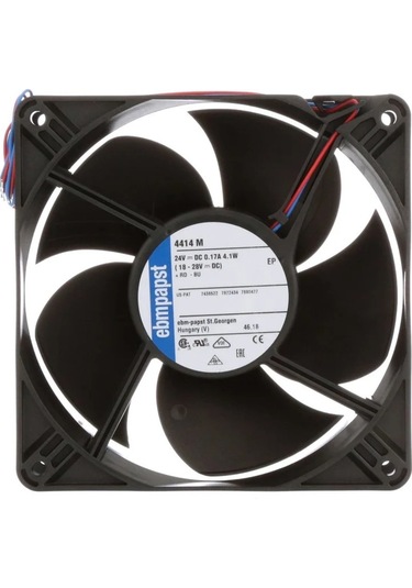Ebmpapst 4414m ,120x38mm 24vdc 106-cfm 2-kablo Fan