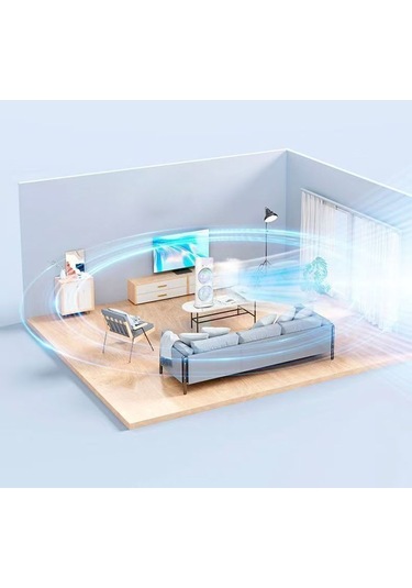 Lichen Masaüstü Klima Fanı 3 Delikli Sprey Soğutma Fanı Su İle