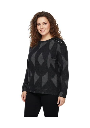 Linsolita Kadın Sıfıryaka Sweatshirt Bgl-st05113 Siyah