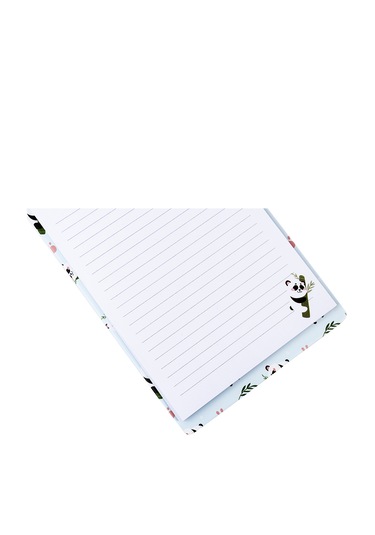 A5 Sekreterlik Ve Not Defteri Seti - Panda Desen