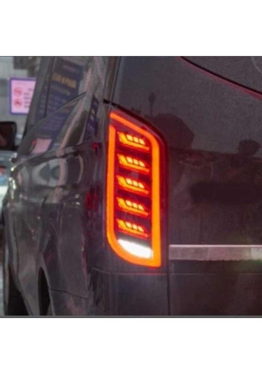 Mercedes W447 İçin Uyumlu Vito Modern Led Stop Kırmızı 2015-2019