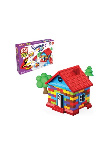 Dede Art Craft Hamur Ev Bebek Oyun Hamuru Seti +3 Yaş 5 Adet