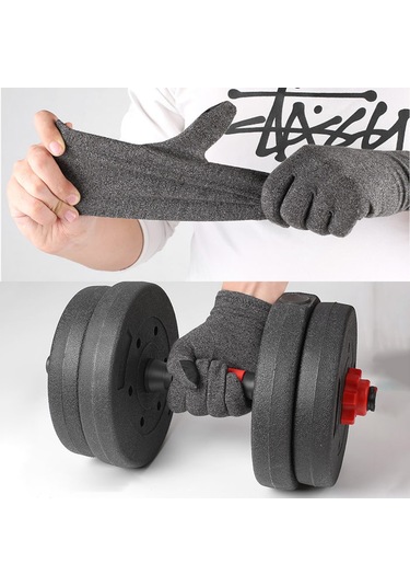 Qingmipy Baskılı Dokunmatik Eldiven - Spor Ve Egzersiz İçin Isıtıcı Eklem Koruma