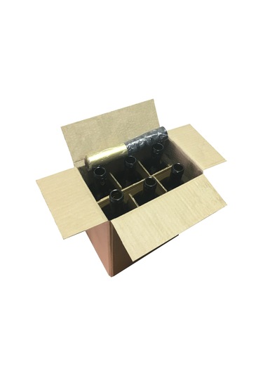 Afracam Maraska Yeşil 1000 ML Kilitli Kapaklı ve Kapüşonlu Boş Cam Şişe 6 Adet