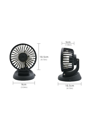 Oto Vantilatör Tekli 12v Çakmak Girişli Nkt