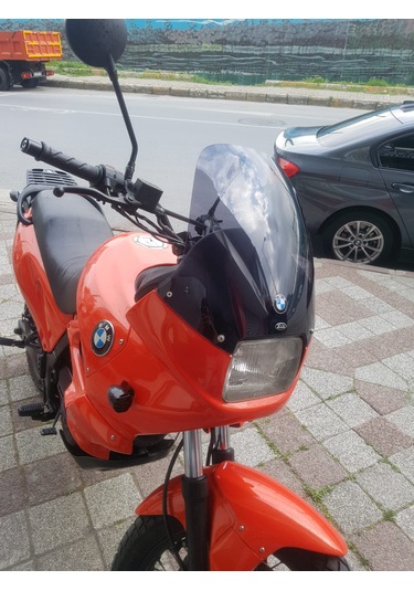 97-99 Bmw F650 Ön Cam 4mm Zeus Koyu Füme