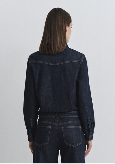 Mavi - Sylvie Classic Denim Koyu Mavi Jean Tulum 1011018-91362 Lacivert