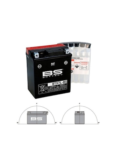 Bs Battery Btx7l-bs Motosiklet Akü