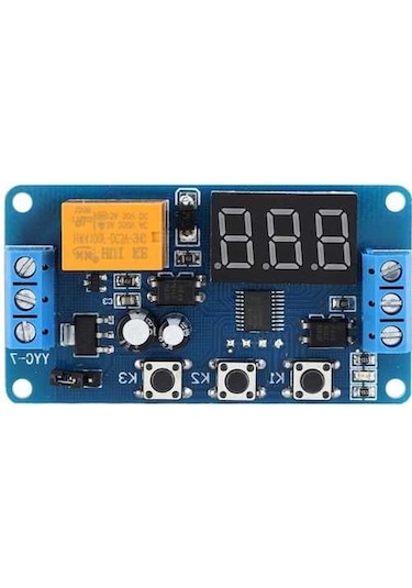 Ebitda Çoklu Modlu Röle Kontrol Modülü, Led Ekran, 3-7v Dc, Zamanlayıcı, Uygulayabilirsiniz