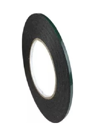 Çift Taraflı Bant Siyah 10mm 2m 5li Paket