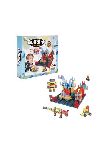 Şekilli Yapım Blokları Seti 88 Parça Eğitici Ve Eğlenceli Blok Oyunu