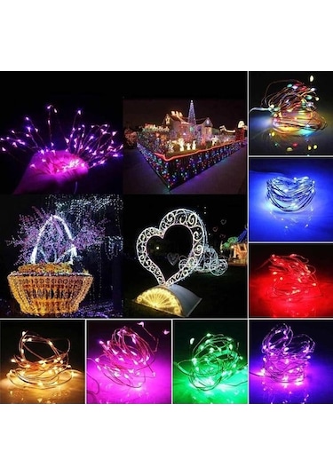 Novahub Mavi Güneş Dize Işıklar, 5m50leds, 8 Modlu Peri Işıklar, Bakır Tel, Noel Dekor, Düğün, Ev, Parti, Bahçe İçin Mavi