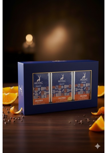 Mozac Premium: Portakallı Bitter Bolu Çikolatası 5'li Gurme Set