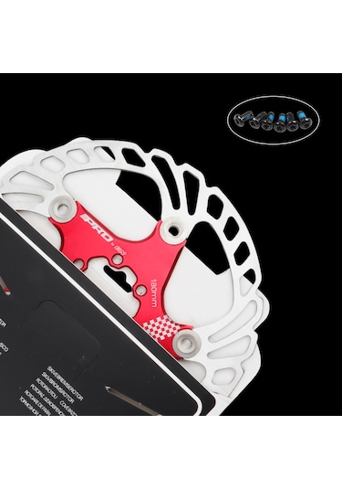 Ranyeek 6 Vidalı Yüzer Fren Diski - 160/180/203mm Mtb Ve Yol Bisikletleri İçin Altın