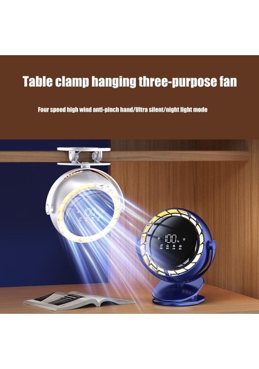 720 Rüzgar Yönü Kontrolü Ve Sessiz Hava Sirkülasyonu İle Plastik Usb Fanı