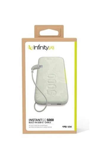 Infinitylab By Harman Instantgo 5000 Mah Usb-c Powerbank Beyaz
