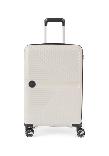 Ççs 5239 Polipropilen 3 Lü Valiz Seti Beyaz-antrasit Beyaz - Antrasit