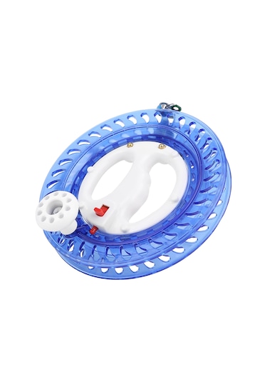 Wezone 22cm Abs Deniz Balıkçılığı Makinası - Korozyona Dayanıklı, Hafif Kutu Desenli, Akıcı Sürükleme - Mavi Kırmızı Düğme Rastgele