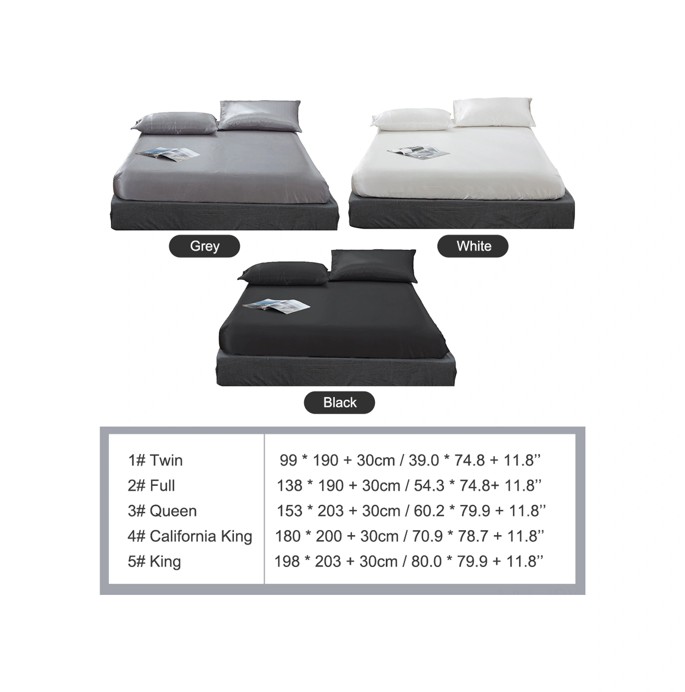 Youmex Siyah Simüle İpek Kumaş Matratöz Koruması - 153x203+30 Cm - Su Geçirmez - Esnek Kenar - Yumuşak Dokunuş - Bebek, Çocuk, Evcil Hayvan Sahibi İçin Diğer