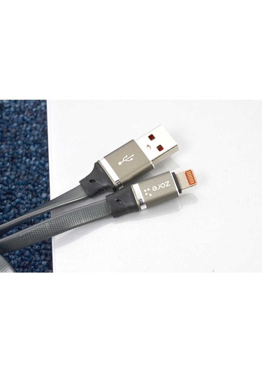 Mobilefix Siyah Lightning Vera Usb Kablo