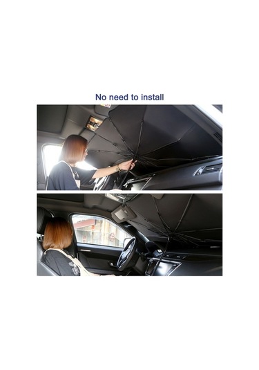 Tongxida Arac Ön Cam Güneş Uv Koruma Şemsiye Otomatik Güneşlik - Pencere Koruyucu S