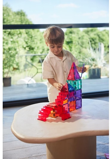 Cleverclixx Stairs Set Manyetik Bloklar, Intense 34 Parça