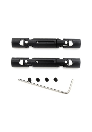 Wpl D12 C14 C24 B16 Mn D90 Mn99s Rc Araba İçin 2 Adet Metal Tahrik Mili