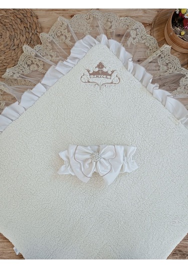 Kışlık Bebek Kundağı Unisex Bebek Dış Kundak Battaniyesi Hastane Çıkışı Kundak Battaniye Kahverengi