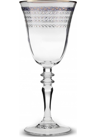 Karaca  Cumhuriyet Yüzyılı İstiklal 6'lı Kadeh Seti Mavi