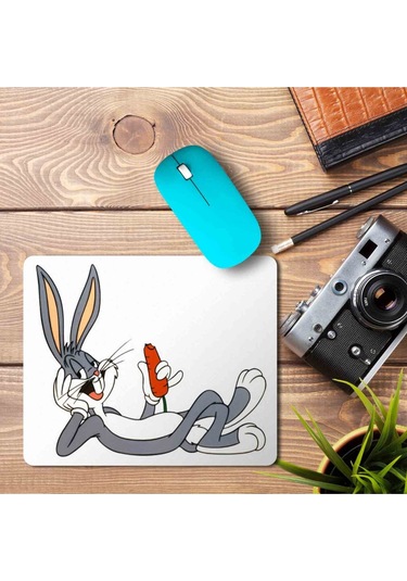 Bugs Bunny 2 Baskılı Mousepad Mouse Pad