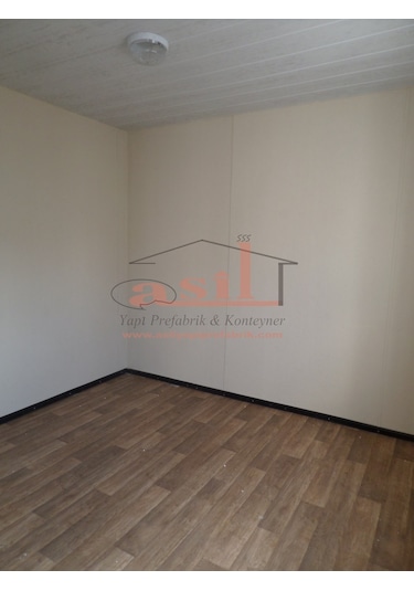 21M² Ahşap Desenli Betopanlı Çatı+Verandalı Modern Ev Konteyner