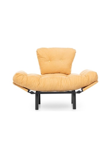 Pafu Nitta Yataklı Koltuk 3+1 Hardal