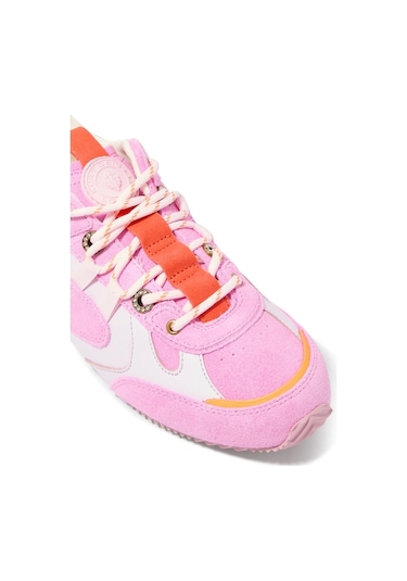 Kurt Geiger Kurt Slim Runner %100 Deri Kadın Sneaker Pembe