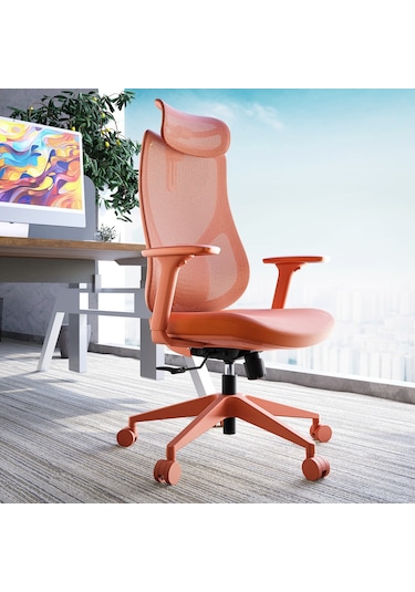 Rio Ergonomik Çalışma Koltuğu Turuncu