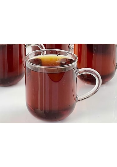 Termisil Houseware Ev Eşyası Kupa Bardak Cam Tekli 250ml Sağlıklı