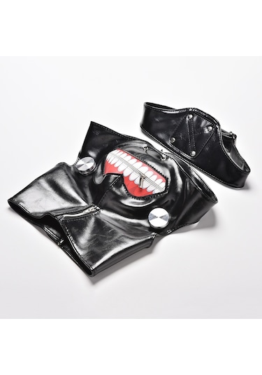 Tokyo Ghoul Kaneki Ken İçin 1 Adet Anime Cosplay Maskesi Ayarlanabilir