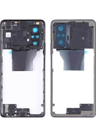Xiaomi Redmi Note 10 Pro Max / Redmi Note 10 Pro / Redmi Note 10 Pro Hindistan İçin  Orta Çerçeve Çerçeve Plakası M2101k6p M2101k6g M2101k6ı Mor