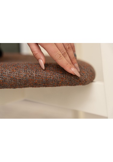 Opus Beyaz Ahşap 4'lu Mutfak Salon Yemek Odası Sandalyesi