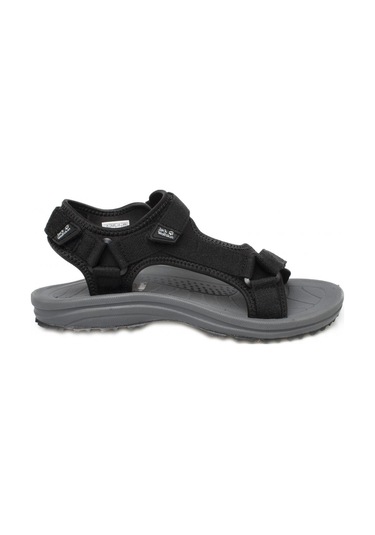 Jack Wolfskin 4052011 Wave Breaker M Siyah Erkek Sandalet Siyah